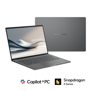 Asus Zenbook A14 UX3407 Snapdragon X Plus X1P 42 100 16GB RAM 512GB SSD 14" OLED Asus certified refurbished with 12 month warranty