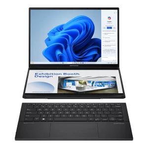 Asus UX8406CA---1 Asus Zenbook Duo UX8406 Ultra9 285H 32GB RAM 1TB SSD Intel Arc 14" 3K OLED Touch Asus certified refurbished with 12 month warranty